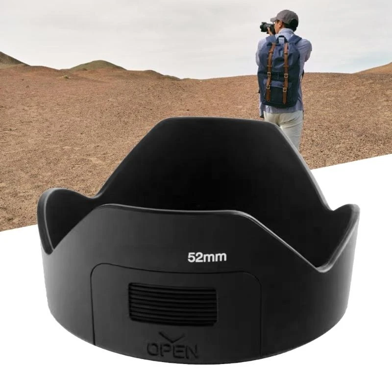 Nice Contrast Lens Hood for SMC DA18-55MM F3.5-5.6AL Portrait Landscape Photo