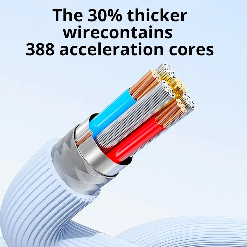 Tipo-C para Tipo-C Cabo de carregamento rápido, 6A Super Charge, Silicone USB-C Cabo de dados para telefones inteligentes Android, 1m, 2m, 100W