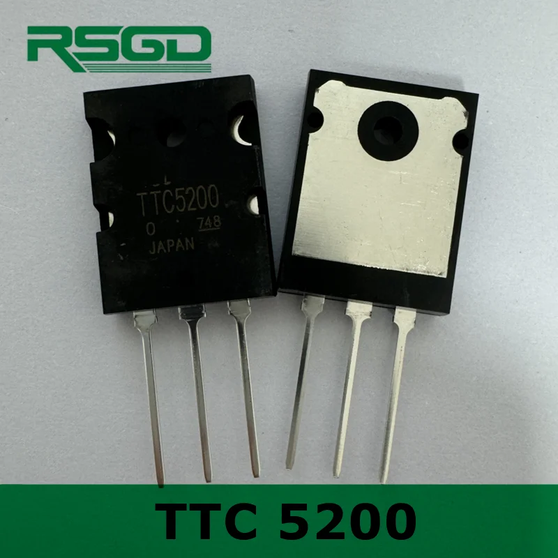 2 uds TTA1943 TTC5200 A1943 C5200 TO-3P 150W amplificador de Audio tubo de emparejamiento Transistor nuevo Original