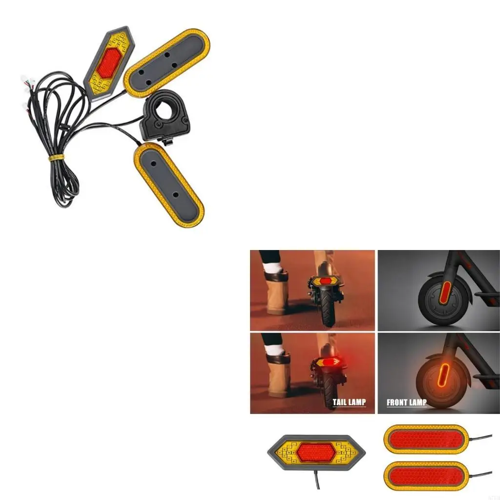 

Electric Scooter LED Turn Safe Warning Light Electric Scooter Turn