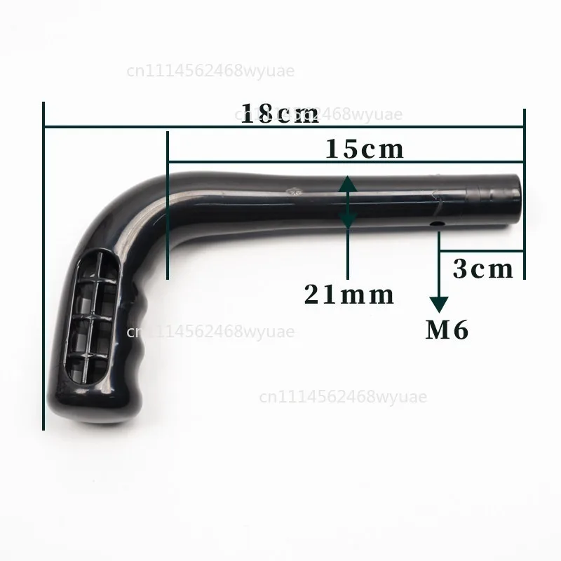 Anti-slip Anti-static Carbon Fiber Push Handle - Elderly Scooter & Disabled Wheelchair Accessory