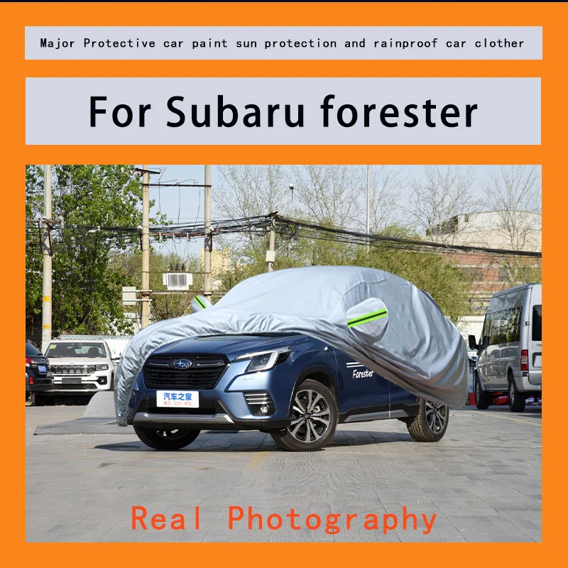 

﻿﻿For Subaru forester Car Covers Outdoor Waterproof Dustproof Sun Rain Snow Protection Thick Oxford Cloth Full Outer Cover