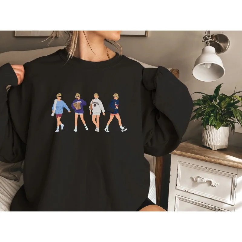 Princess Diana's sweatshirt, a 90s patterned pullover sweatshirt as a gift to her