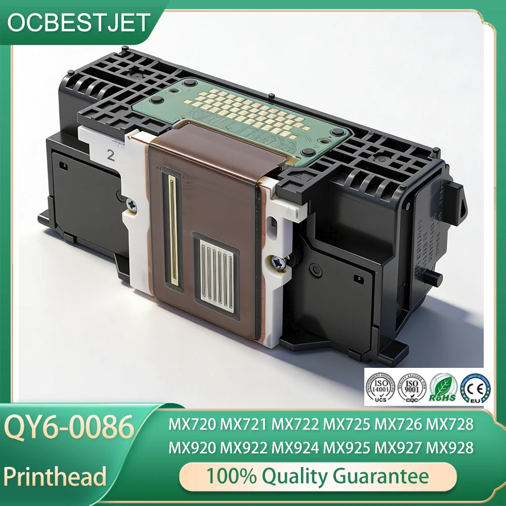 

QY6-0086 Printhead Print Head for Canon PIXMA MX720 MX721 MX722 MX725 MX726 MX727 MX728 MX920 MX922 MX924 MX925 MX928 Printer