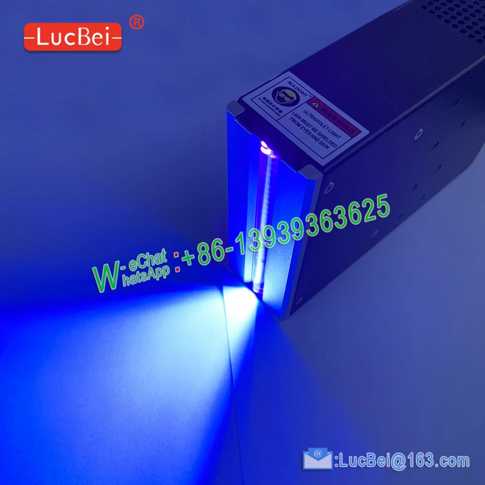 Xenons Uv-flachbettdrucker Fan Kühlen UV Lampen Epson XP600 TX800 DX5 Druckkopf Tinte Die Heilung Lichter