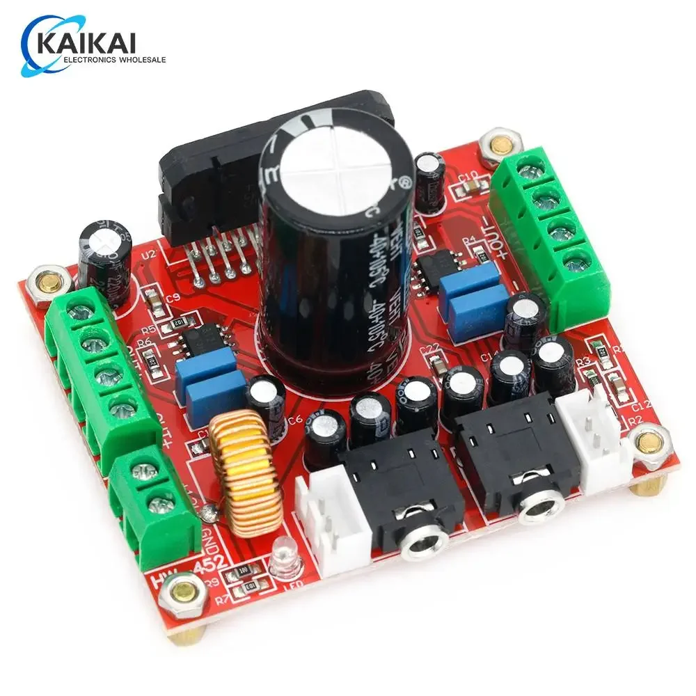 Fever Class TDA7850 Power Amplifier Board 4 Channel Car Power Amplifier Board Module DC 12V 4X50W with BA3121 Noise Reduction