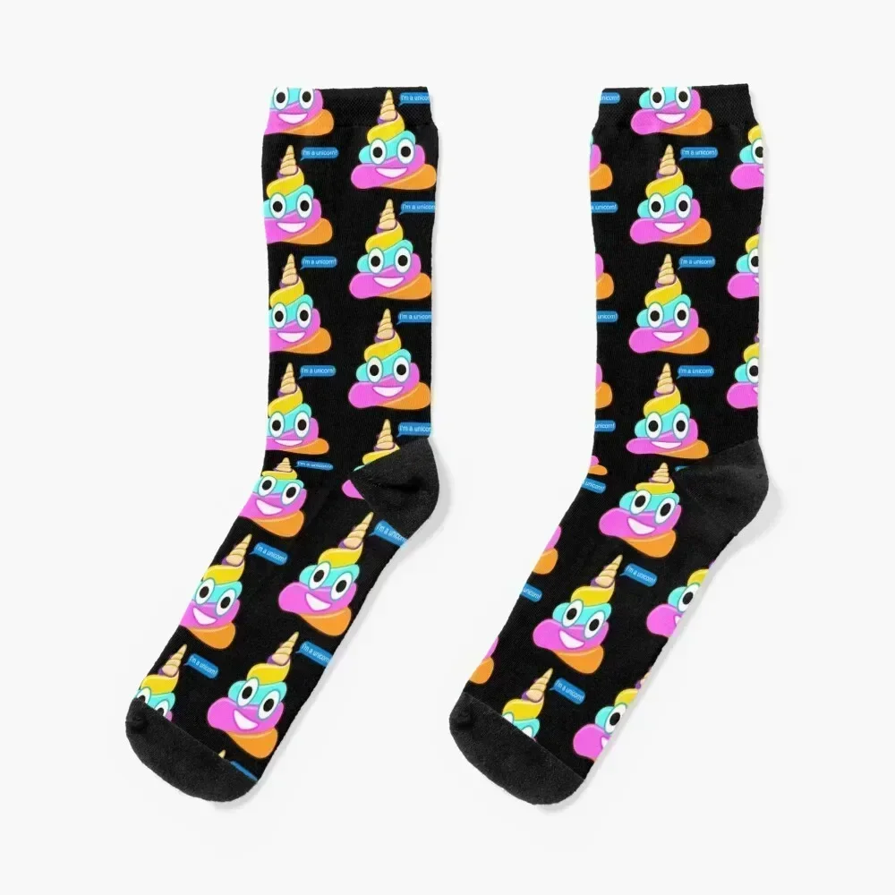 

IM A UNICORN MASK Socks kids Argentina Rugby retro Male Socks Women's