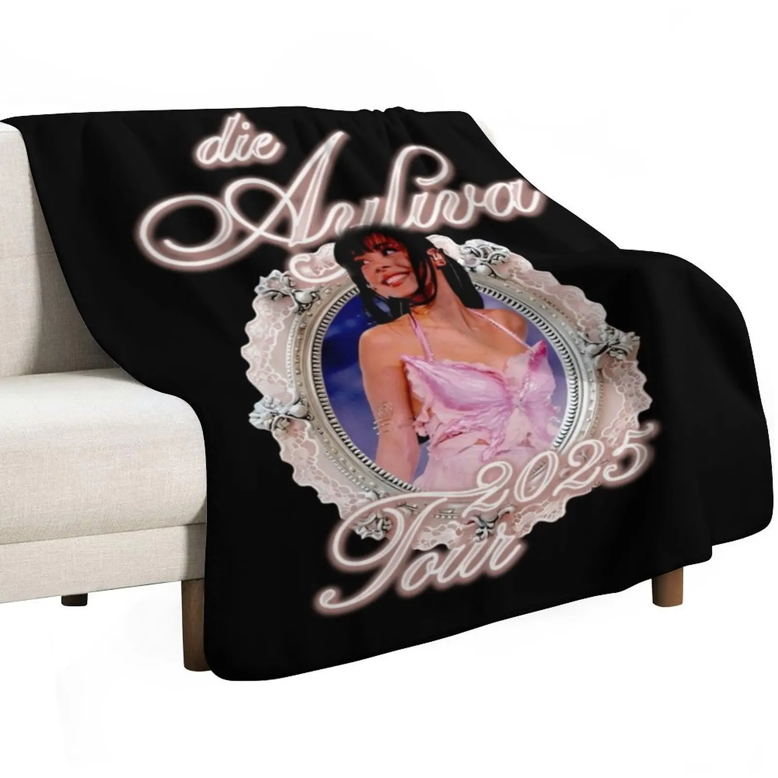 Grunge Style - Die Ayliva Tour 2025 Throw Blanket warm winter decorative Kid'S blankets ands Travel Vintage Blankets