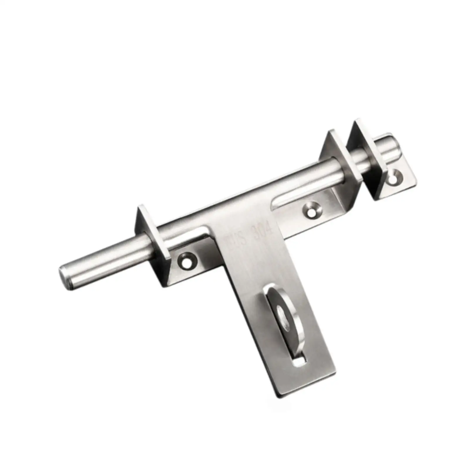 

Stainless Steel Bolt Sturdy Gate Latch for Commercial Use Garage Bathroom