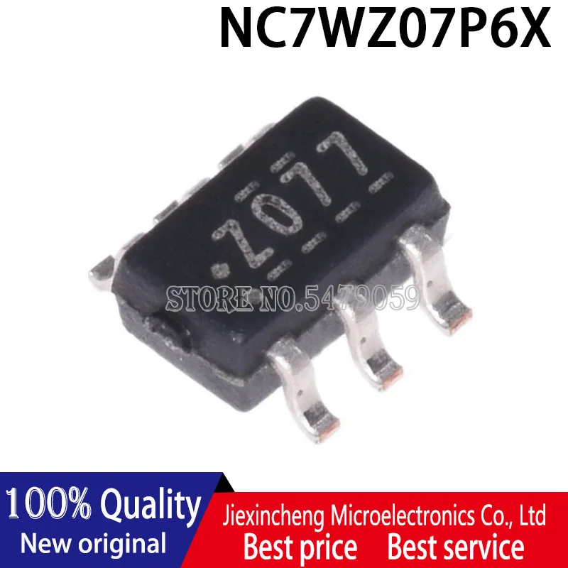 

10PCS 100% New original NC7WZ07P6X NC7WZ07 marking:Z07 SOT23-6