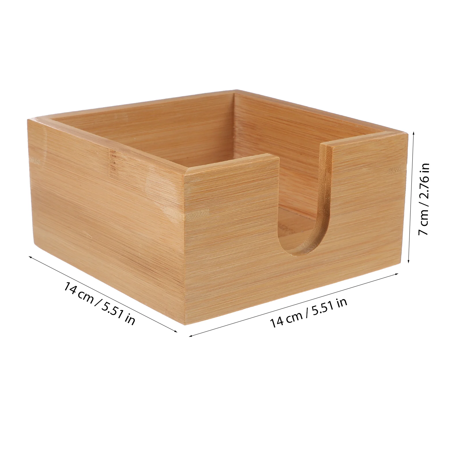 Bamboo Napkin Holder Lunch Napkin Holders Tables Decorative Napkin Tray Dining Table Kitchen Wooden Luncheon Napkin Holder