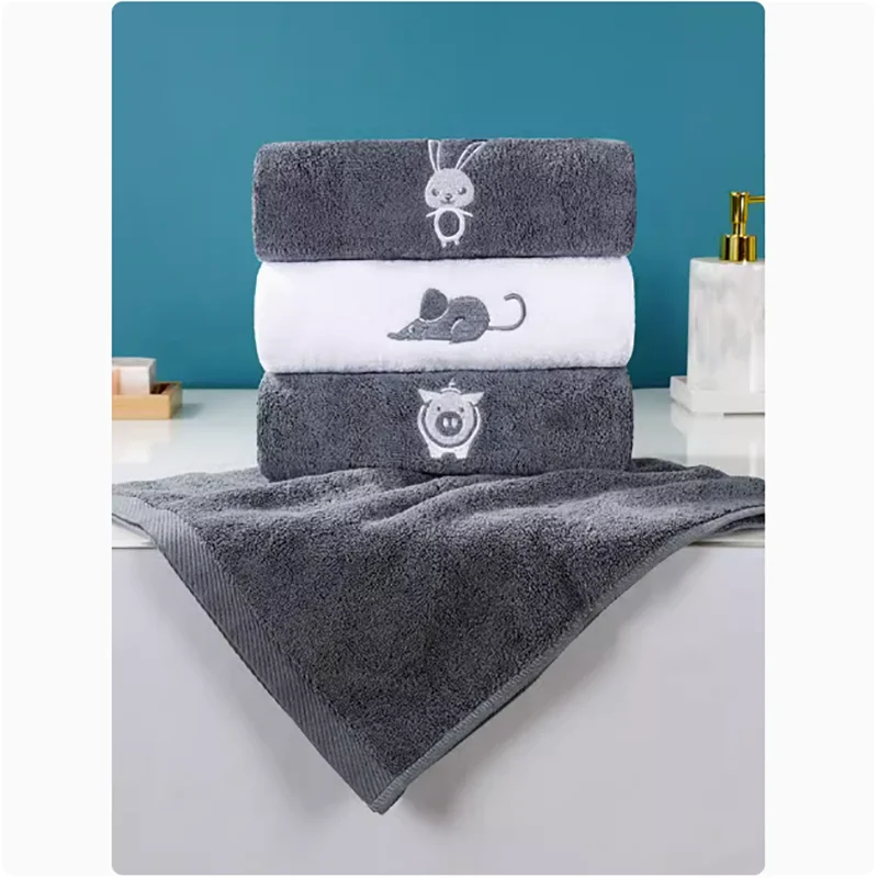 

Towels made of pure cotton, household washcloth, quick drying, absorbent, soft, adult men and women, all cotton, couple thick fa