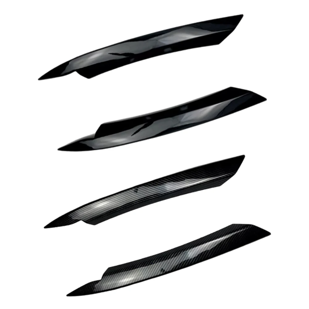 

Headlight Eyebrows Lamp Cover Eyelid Cover Trim Sticker Headlight Eyebrow Cover Trim for VW Passat B7 2010-2014