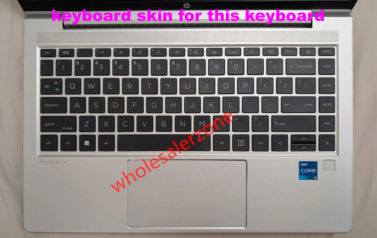 

US Keyboard Skin Cover for HP Probook 640 G8,645 G8 HSN-Q28C-4 EliteBook 640 G9,640 G10,HSN-Q33C-4 / 645 G9,645 G10,HSN-Q35C-4