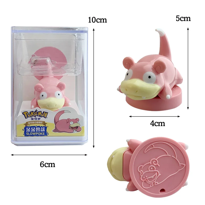 Pokemon Action Figure Stamp Figurine Pikachu Eevee Charmander Squirtle Bulbasaur Jigglypuff Psyduck Cubone Slowpoke Seal elf toy