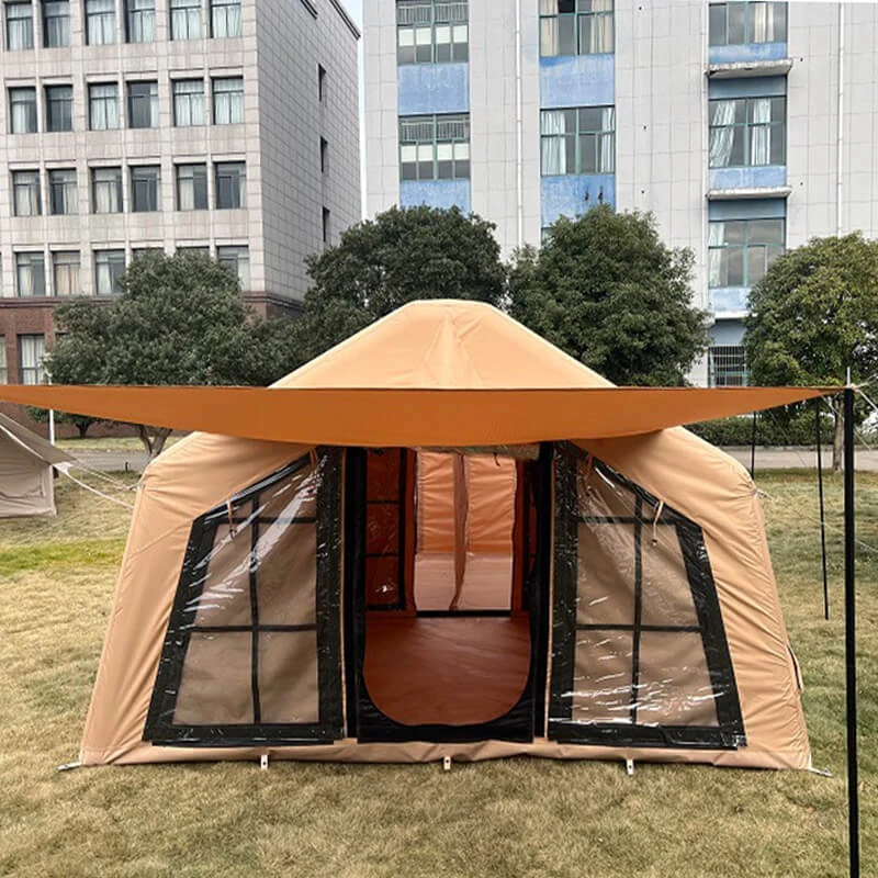 Comfortable and breathable210D Oxford cloth AIR 480*350*220cm Double layer car tent with  PVC transparent large window