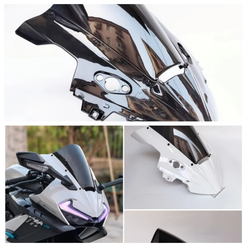 for cfmoto 675SR 675SS  Modification Track-level Racing Windshield, Raised and Widened, Combined Windshield.Fairing.Accessories