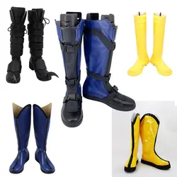 Movie Super Scott Shoes Hero Cosplay Costume Party Cosplay Boots Men Shoes PU Leather Party Props for Women Men