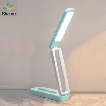 Lámpara LED de escritorio plegable moderna de estilo nórdico, lámparas de pie para dormitorio, estudio, Hotel, KTV, decoración para sala de estar, lámpara de mesa táctil de carga