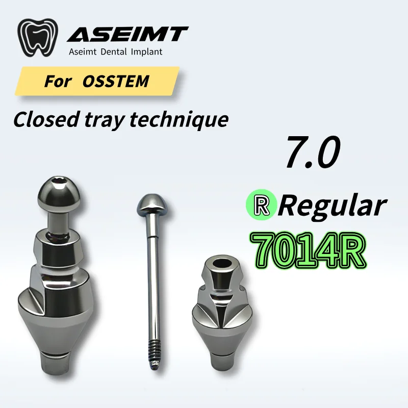 Dental Implant for Osstem Closed Tray Pick up Coping Direct Replacement System CNC Machined Fixture Transfer OEM ODM
