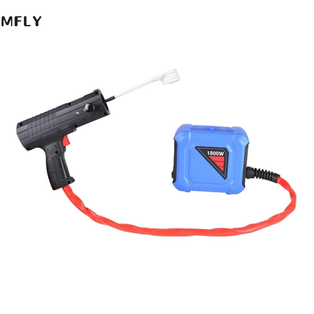 1800W Magnetic Induction Heater Portable Flameless Induction Heater Circuit DIY for Car Repair Bolt Remover Tools