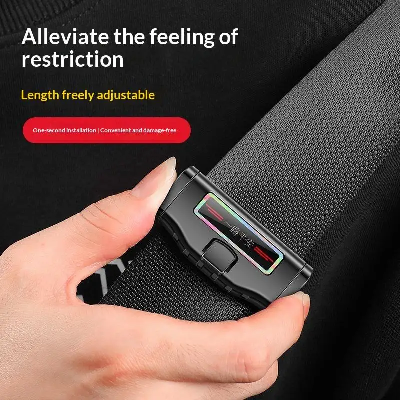 Car Seat Belt Limiter Anti-Tightening Fixing Clip Premium Durable Long Lasting Safety Accessory for Pregnant Women
