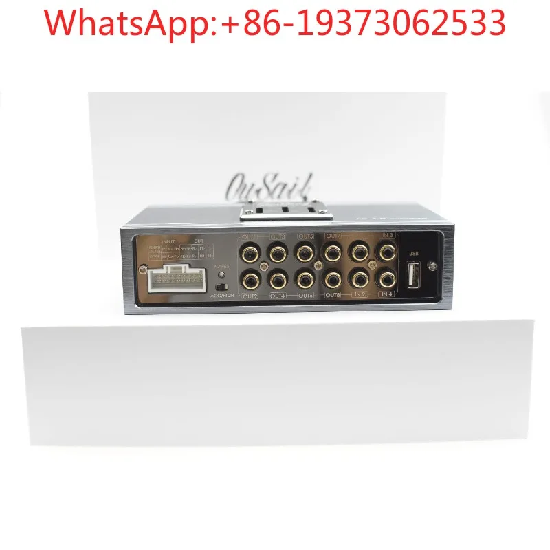 Digital Power Amplifier 4 * 55W4 Input 10 Output Audio Power Amplifier Digital Audio Processor