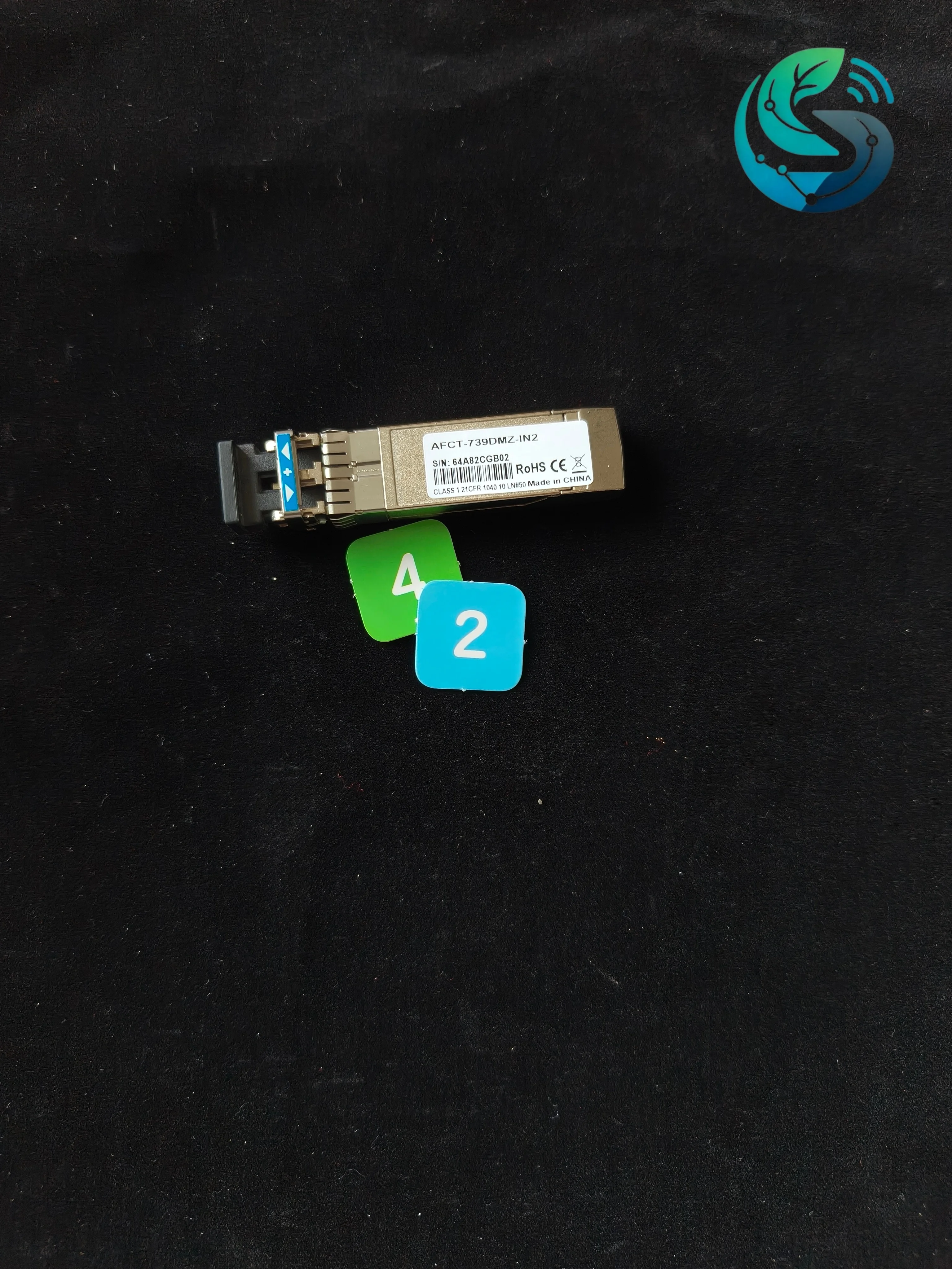 1pcs-original-new-afct-739dmz-in2-optical-switch-sfp-10g-10km-1310nm-10gb-fiber-transceiver-optical-network-card-module