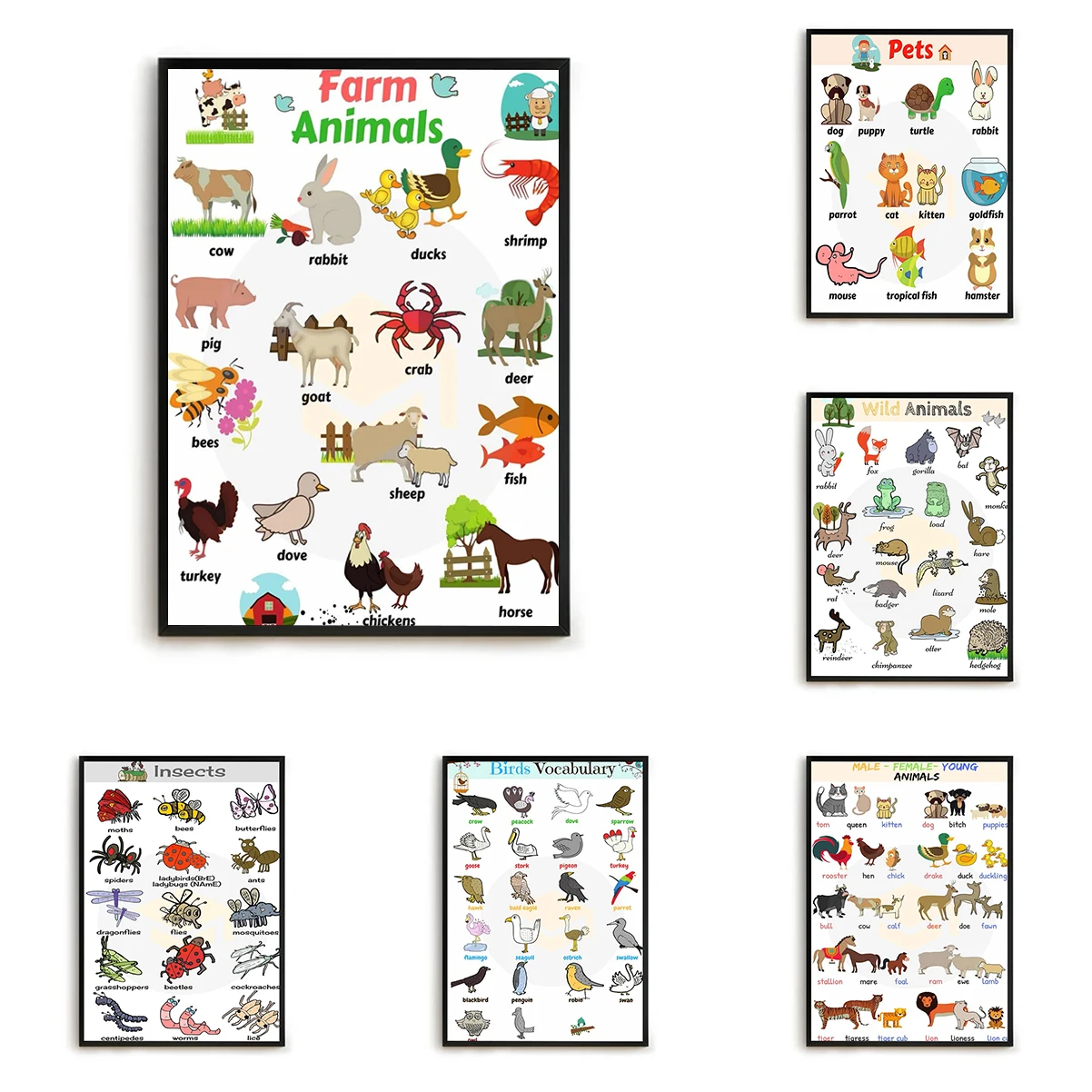 

Parenting Education English Poster Decoration Pictures Room Wall Decorations Art Mural Decorative Paintings Gift Bedroom Decor