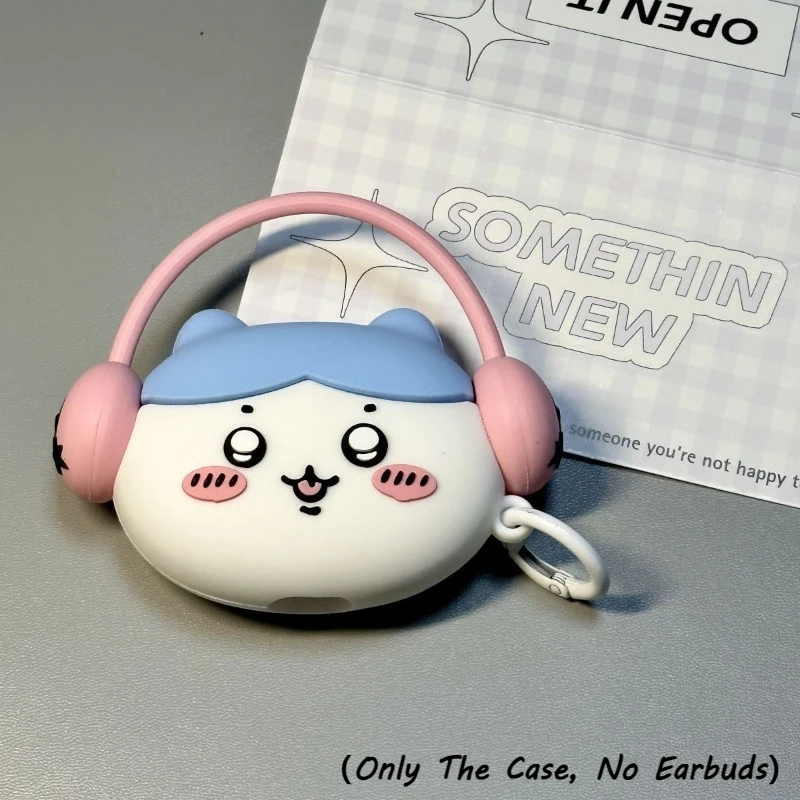 

Chiikawa Earbuds Case for AirPods Pro 2th 3th Soft Silicone Protective Case for AirPods 4th 3th Kawaii Chiikawa Headphone Cover