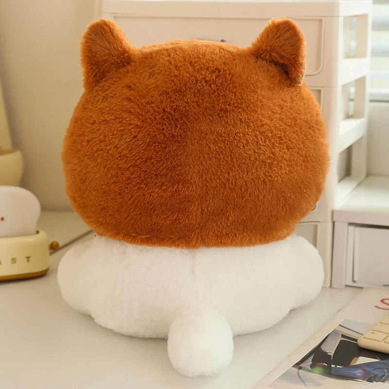 Cartoon Animals Plush Lucky Cat Shark Capybara Series Dolls Soft Standing Animal Toys  Baby Comfort Pillow Christmas Gifts
