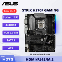 ASUS H270 STRIX H270F GAMING Motherboard support Socket 1151 Intel Core i3-6100 i5-6500 i7-6700 7700 CPU DDR4 Double M.2 ATX