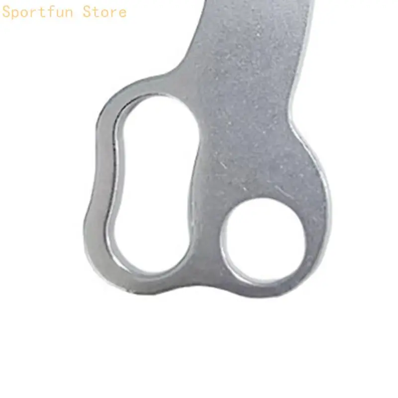 Single Piece Metal Climbing Hook for Outdoor Rope Positioning  Suspension Hook X7JD