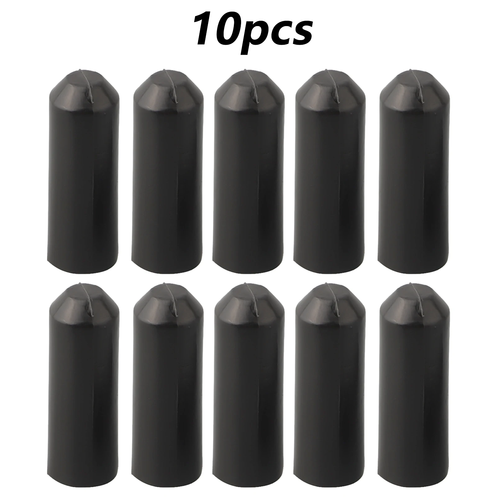 10pcs Warm Shrink End Cap Heat Shrink Cap Waterproof Protection For Cable End Cable End Wire Protect Cover Bottom Cable Sleeve