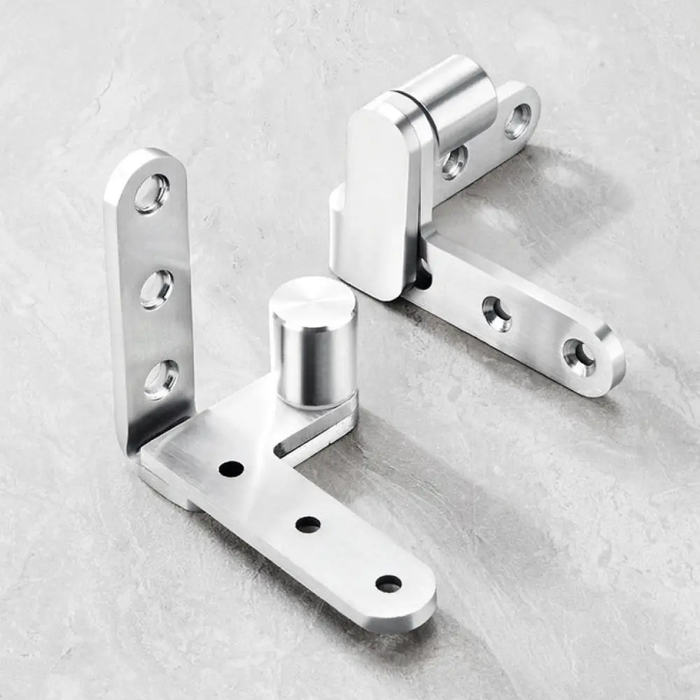 Stainless Steel Pivot Hinge Automatic Self Closing Mechanism For Two Way Swing Cafe Bar Door Furniture Accessories
