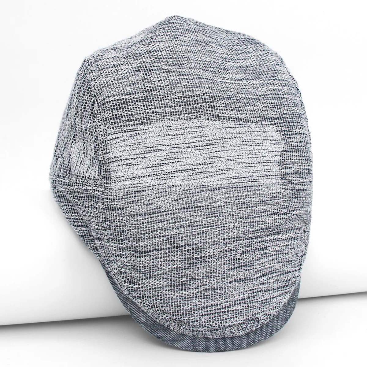 Hat Unisex Slim-Looking Face All-Match Hard Mesh Advance Hats Spring and Summer Mesh Breathable Sun-Proof Stylish Peaked Cap