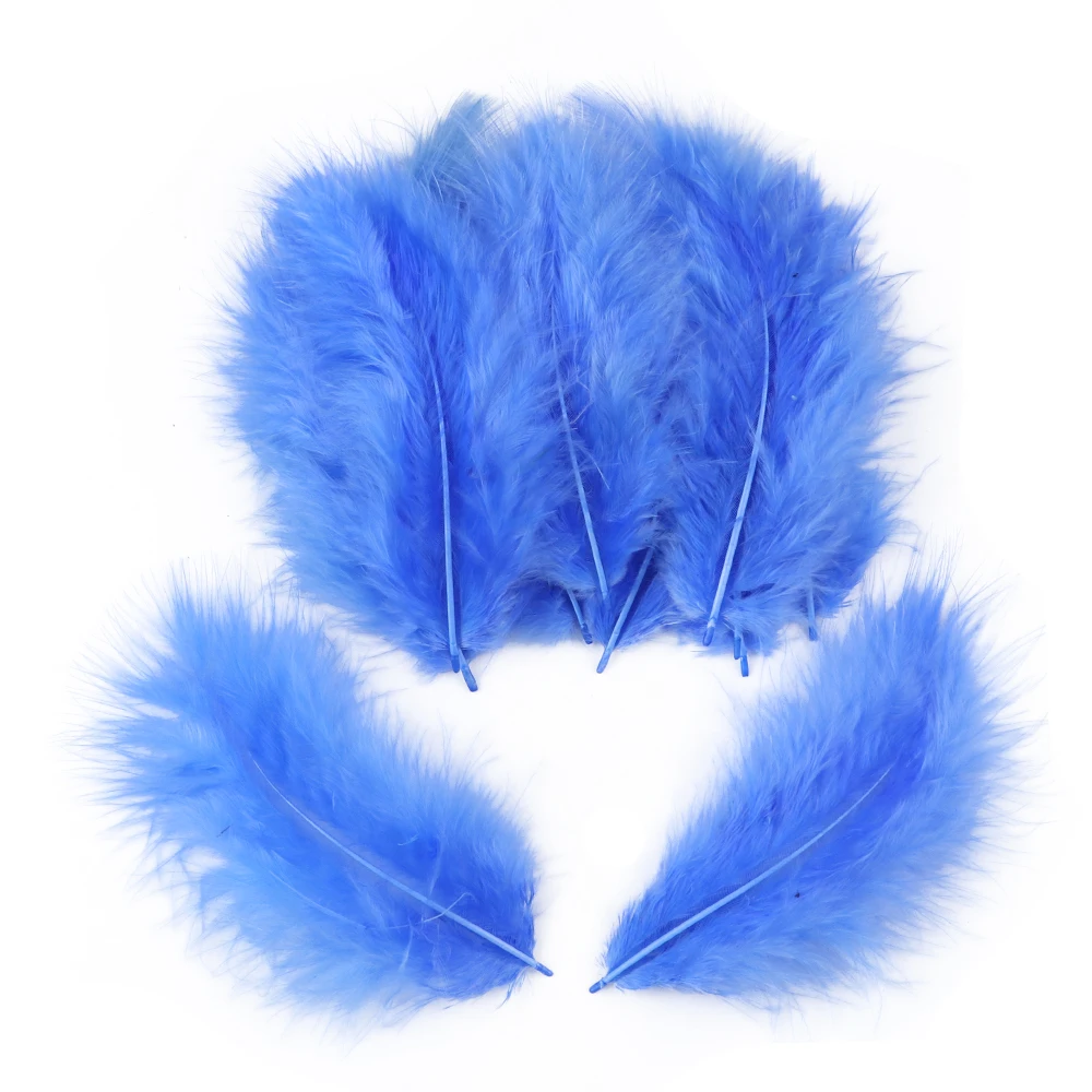 50/100pcs Natural Turkey Feathers 10-15cm Fluffy Turkey Plumes DIY Jewelry Craft Making Accesories Wedding Party Decoration