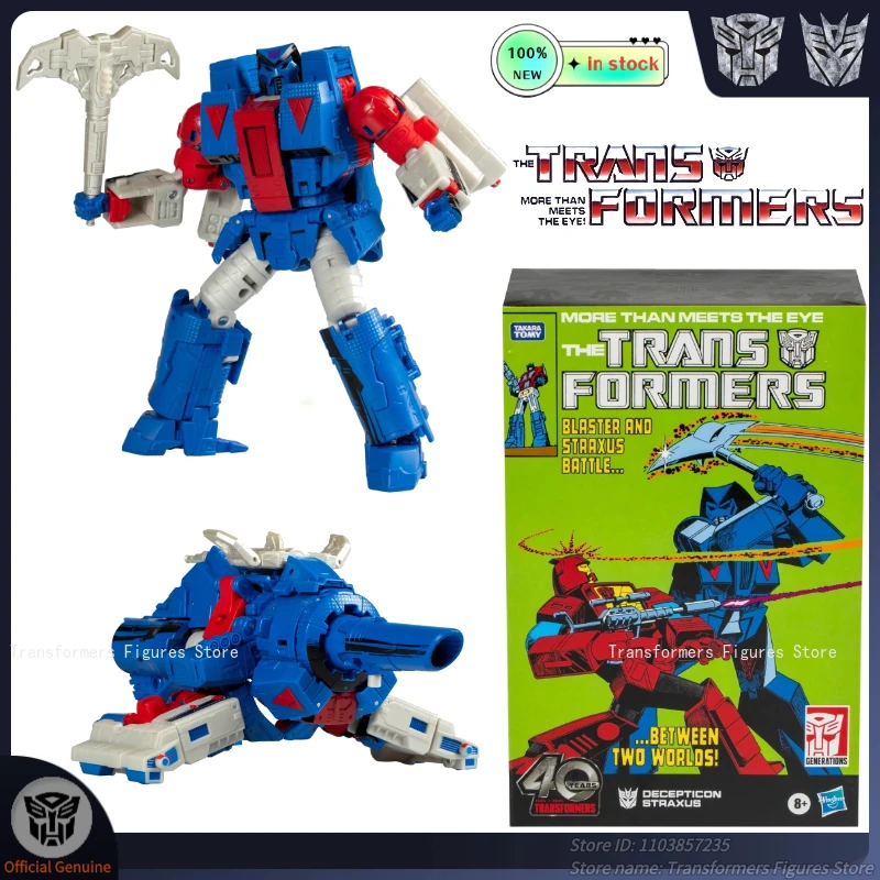 Originele Gloednieuwe Transformer Robot Speelgoed G Serie 40th-Straxus G1 Film Cartoon Action Figure Anime Beweegbare Model Populaire geschenken