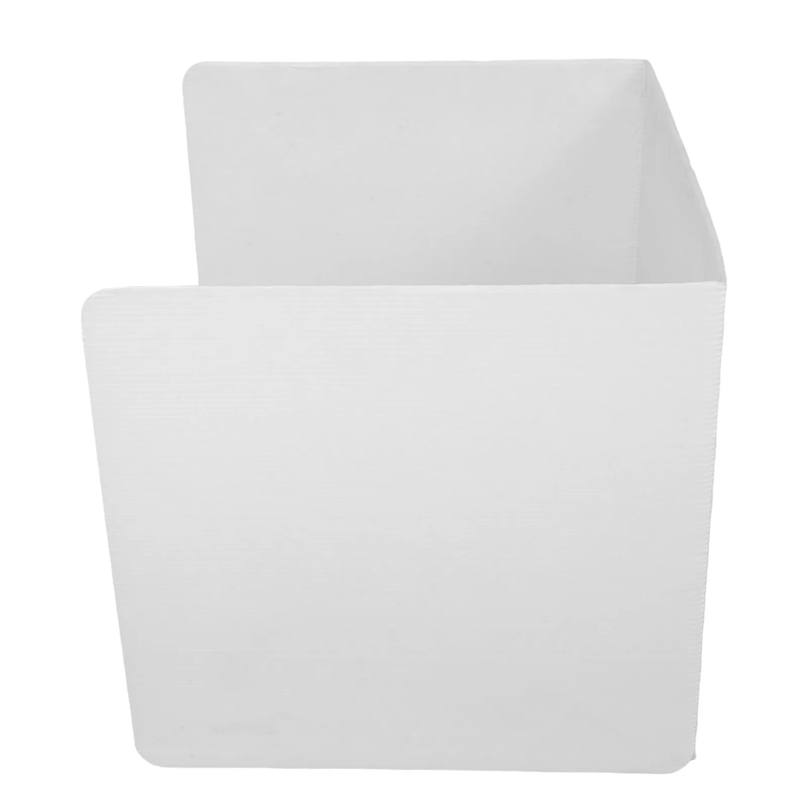 

Trifold Desk Privacy Shield White Plastic Reusable Classroom Divider for Students Homeschool Study Carrel Exam Focus Posture