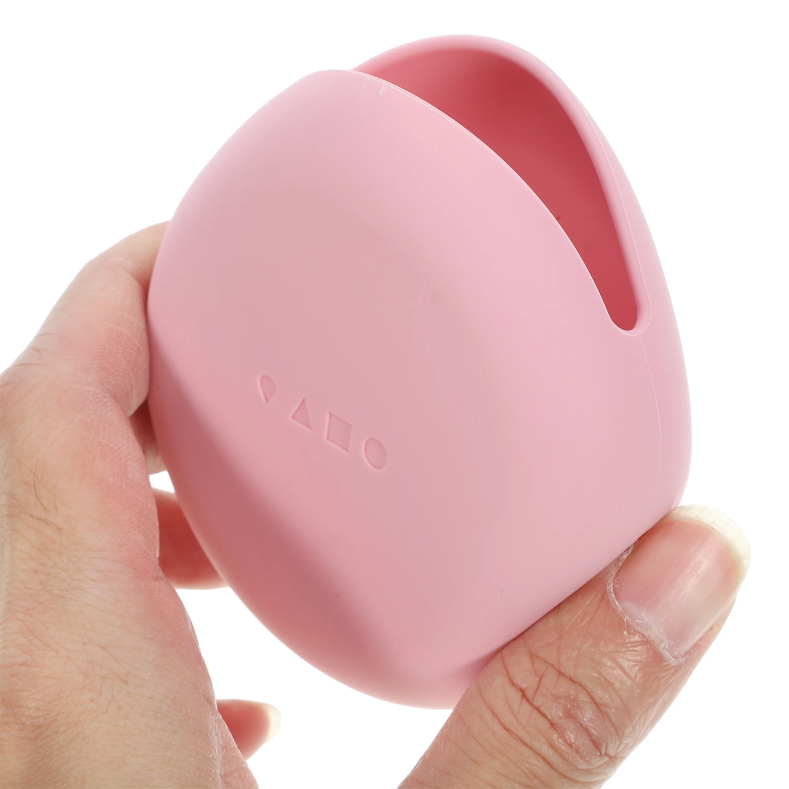 حافظة إسفنجية للتجميل، حامل مكياج للسفر، تخزين من السيليكون المحمول