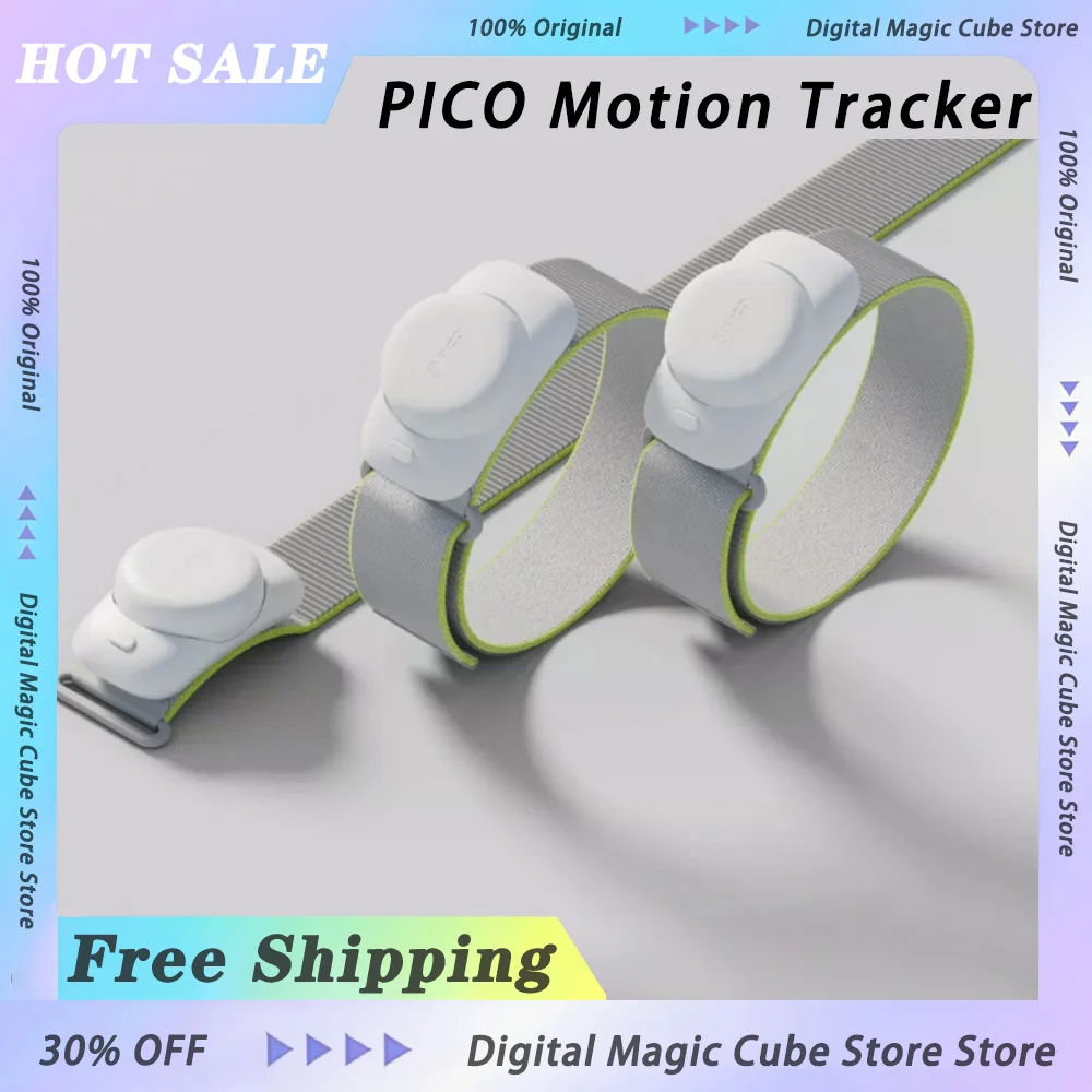 PICO Motion Tracker High-precision Full-body Motion Capture VRchat 200HZ Long Battery Life Low Delay