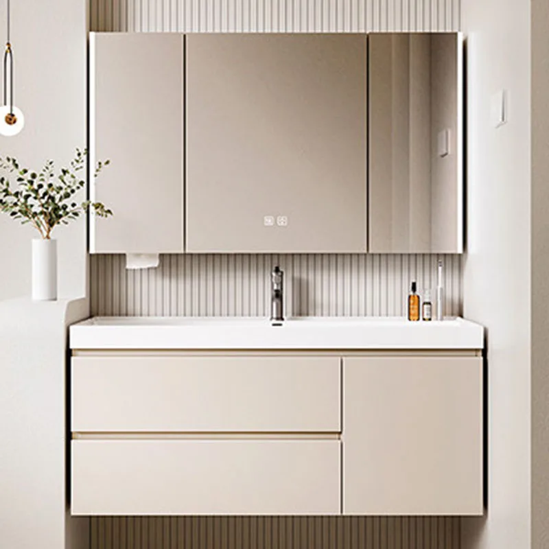 Partitions Mirror Bathroom Cabinet Organizer Toilet Storage Display Drawers Luxury Cupboard Space Saver Gabinete Home Furniture