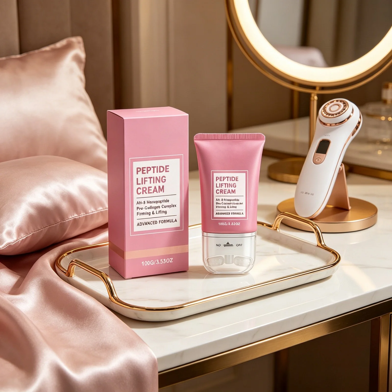 Krim Pengencang Leher AH-8 Pep - Peptide Neck Cream ulasan dan harga