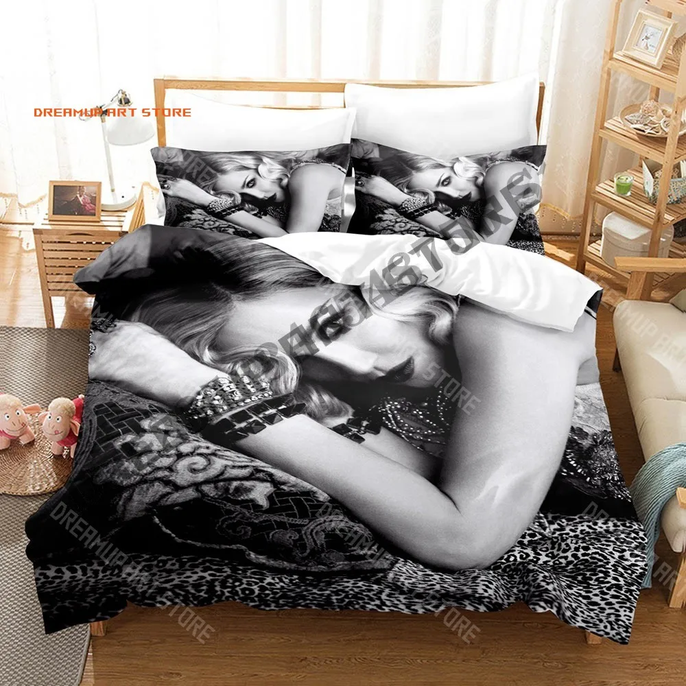 2026 3D Print Madonna Bedding Set Single Twin Full Queen King Size Bed Set Adult Kid Bedroom Duvetcover Sets Game Anime Bed Shee