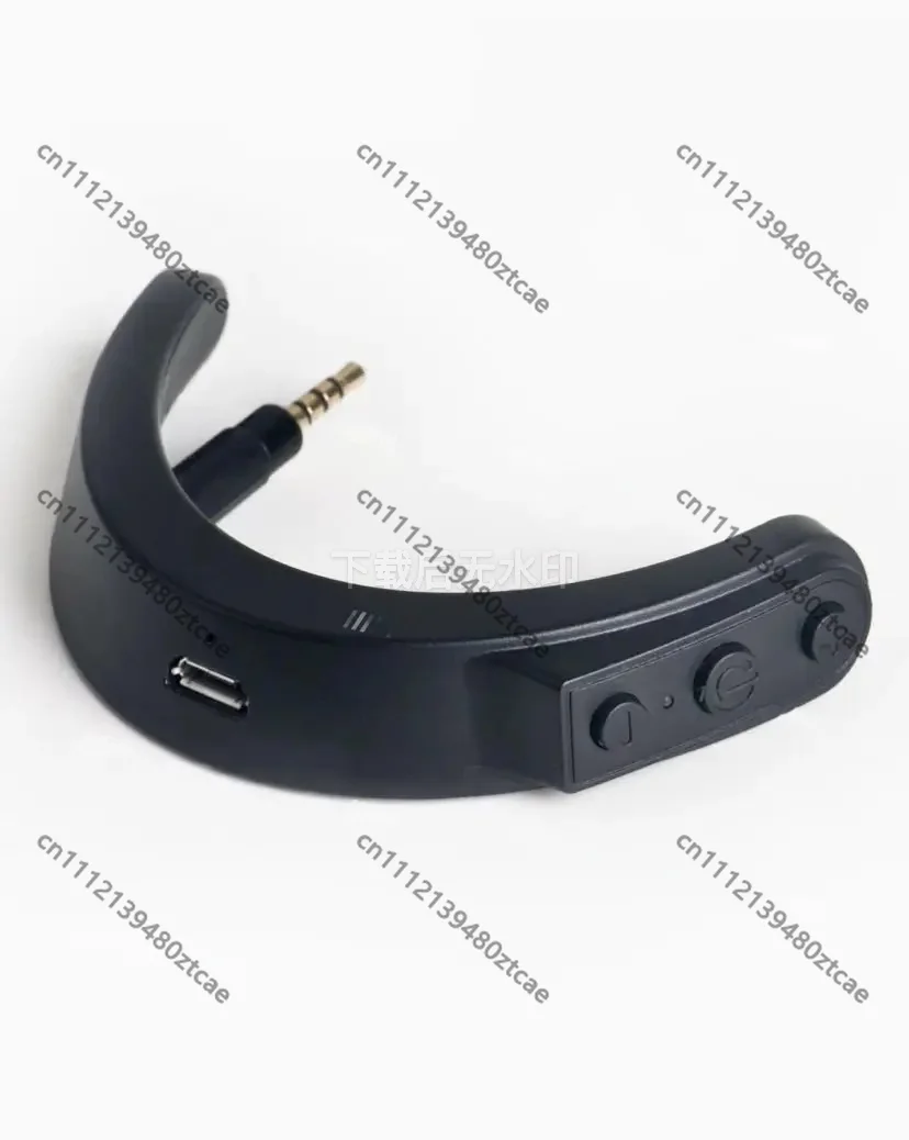 Bluetooth Headset Receiver Compatible with Over Ear Headphones, Wireless Audio Adapter Upgrade Accessory