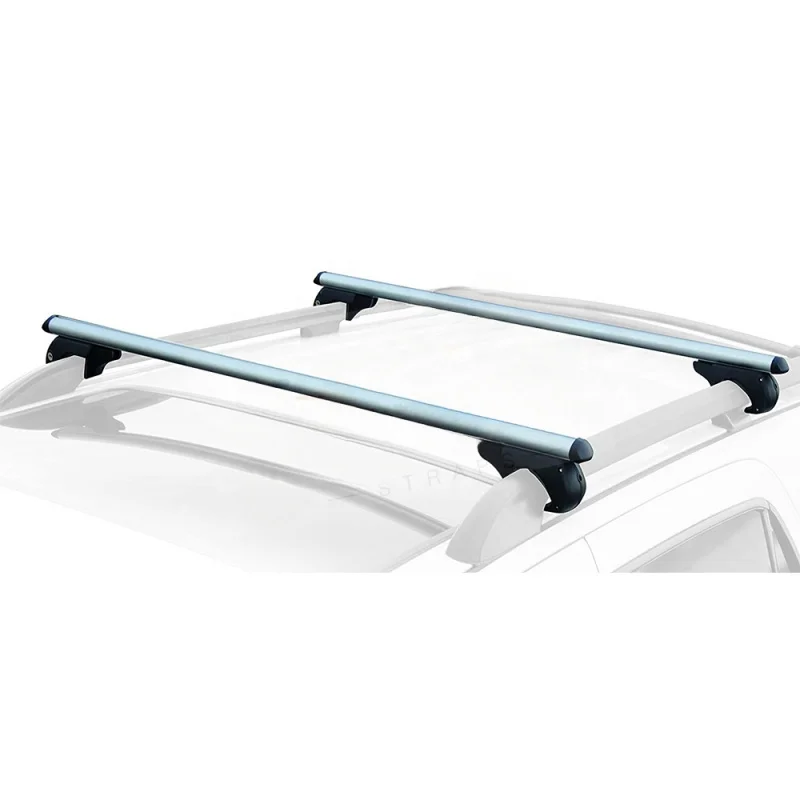High Quality Aluminium Steel Outdoor Travel Crossbar Luggage Roof Rack Universal Car Rail