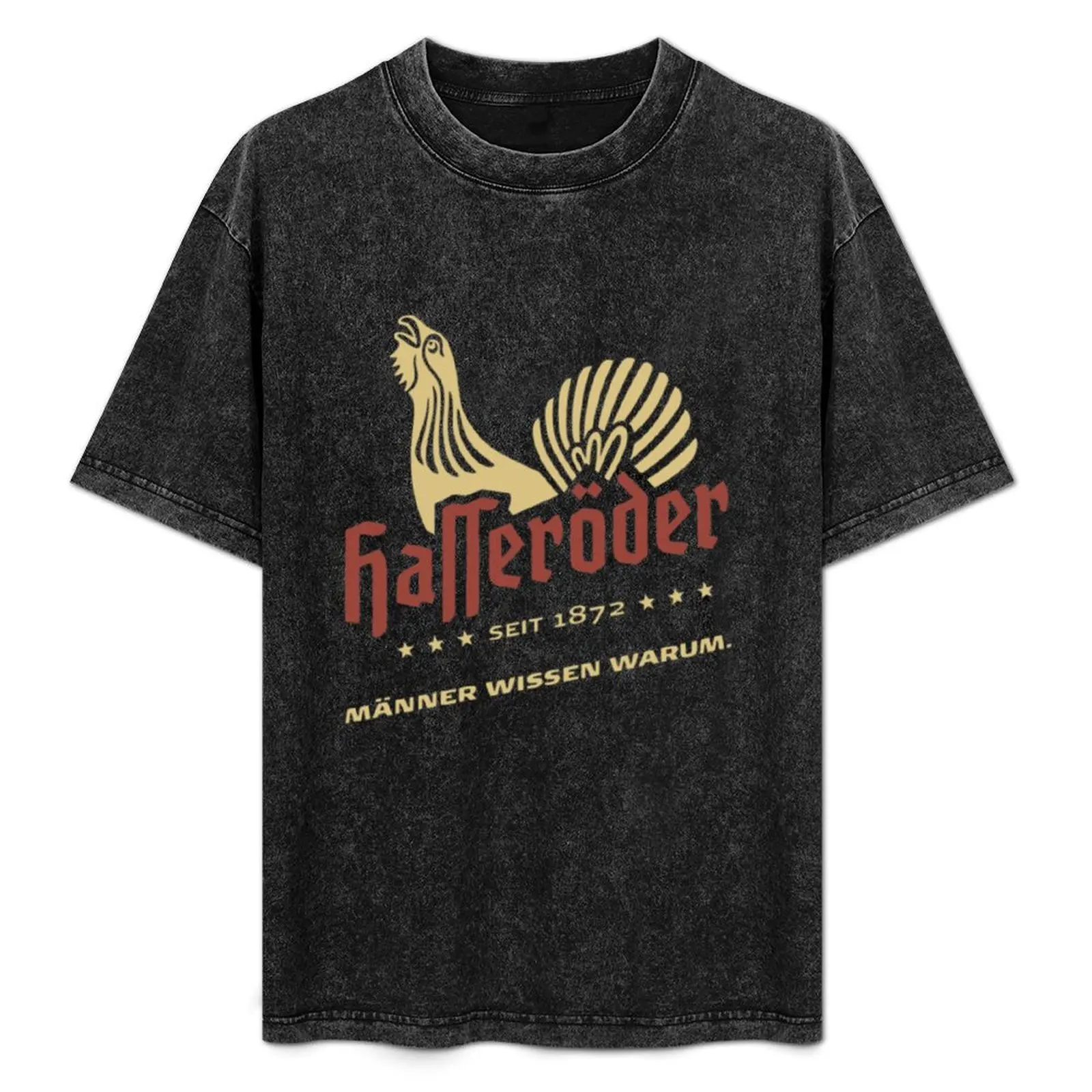 

Hasseroder Essential Essential T-Shirt Vintage Style Printed Top