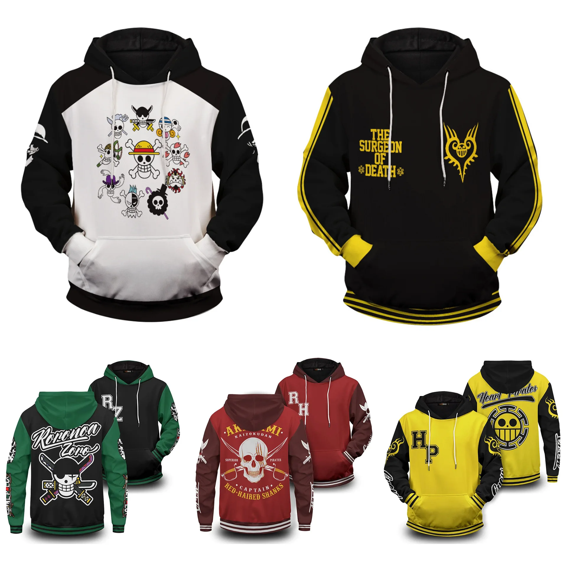 2026 New One Piece 3D Print Anime Hoodie for Men Pullover Sweatshirt Suitable for Cosplay Casual Streetwear Harajuku Y2K Styles