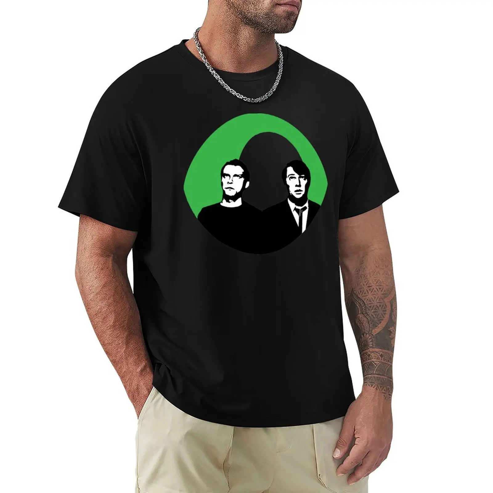

El Dude Brothers T-Shirt Work Short Sleeve Cotton Top