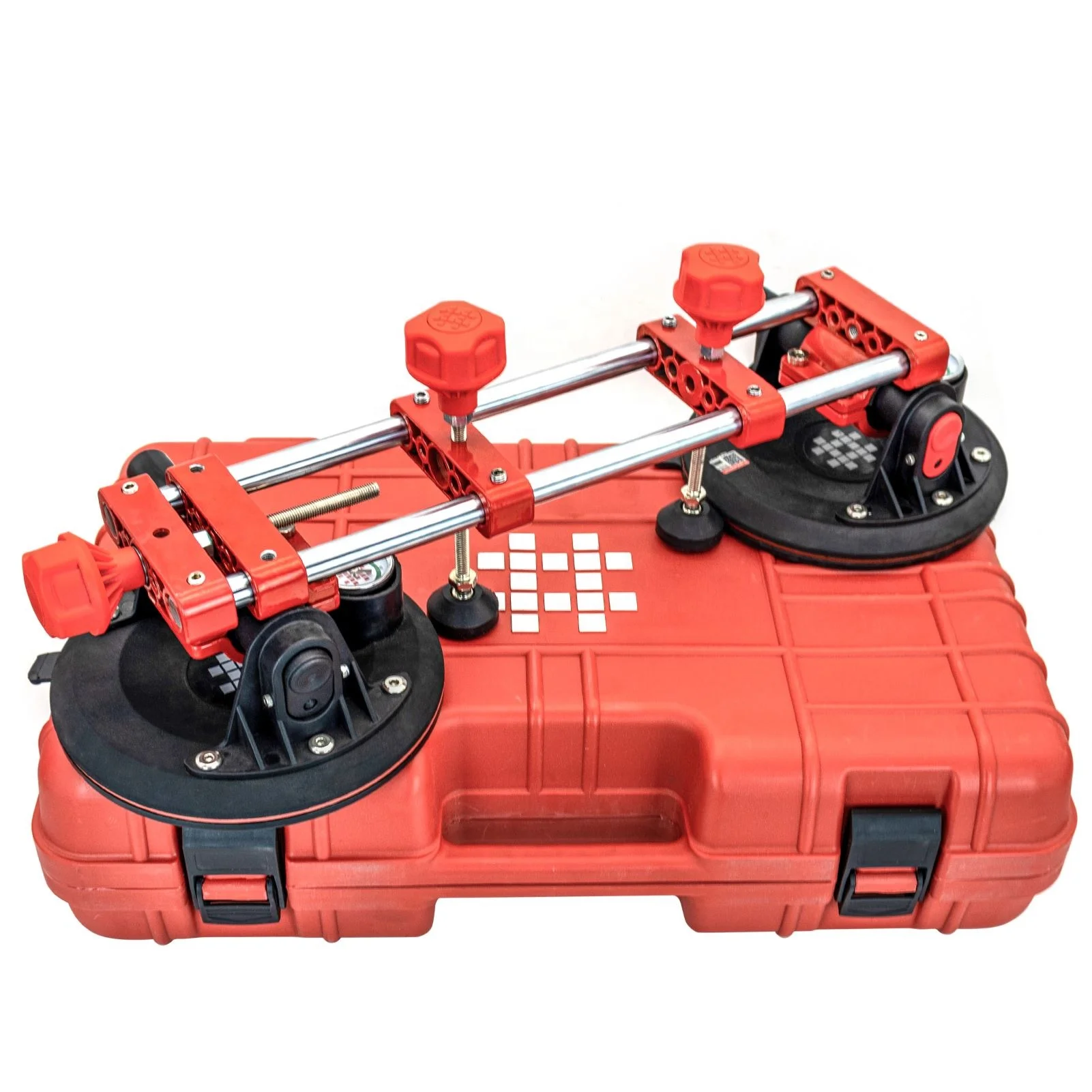 Stone Seam Setting Leveling Joining Tile Countertop Installation Vacuum Cup with Pressure Gauge OEM Industrial Grade